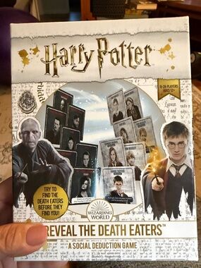 Harry Potter Reveal The Death Eaters Game - Brand New - Cards still sealed
